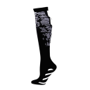 Medias de compresión contra varices Medias de compresión de algodón hasta la rodilla para deporte Contra varices V304 2