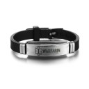 Medicinsk alarm silikone armbånd 10