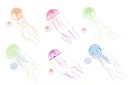 Medusas de silicona para acuario 5