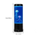 Medúzová lampa 23 x 8 cm s LED svetlom meniacim farby 7 farieb Oceánové nočné svetlo Stolová dekorácia do spálne Narodeninový darček pre deti 3