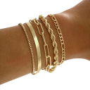 Mega Schmuckset 57 Stück Ohrringe Halsketten Armbänder Ringe Kombination Modisches Damenschmuckset Geschenk für Frauen 4