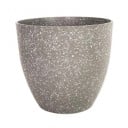 Μεγάλης χωρητικότητας γλάστρα bonsai 18 x 11 x 16,3 εκ. Πλαστική γλάστρα με ματ απομίμηση πέτρας Διακοσμητική γλάστρα για εσωτερικούς 5