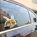 Mehiläisautotarra B490 4
