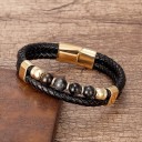 Mehrschichtiges Armband mit Perlen 10