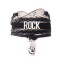 Mehrschichtiges Rockarmband aus Leder 5