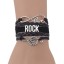 Mehrschichtiges Rockarmband aus Leder 6