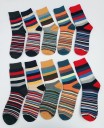 Meias às riscas - 5 pares 2