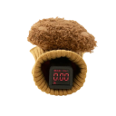 Meias de inverno unisex para crianças Meias quentes de algodão lisas com padrão de ursinho Meias macias e quentes para crianças no inverno 4