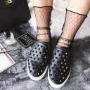 Meias de nylon com padrão 7