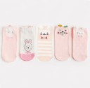 Meias de tornozelo com animais - 5 pares 9