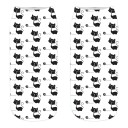 Meias de tornozelo femininas com gatinhos A665 11