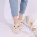 Meias de tornozelo para senhora com animais - 5 pares 3