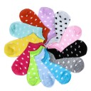 Meias de tornozelo para senhora com corações - 5 pares 1