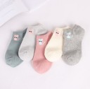 Meias de tornozelo para senhora com gatinhos - 5 pares 9