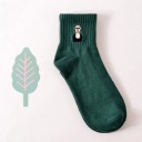 Meias femininas com bordados 15