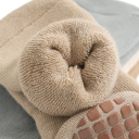 Meias infantis unisex 3 pares Meias antideslizantes com motivos de animais Algodão elastano nylon Meias coloridas e macias para crianças em casa 3