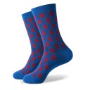 Meias longas coloridas para homens 4