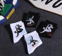 Meias masculinas com estampado A1426 2