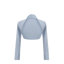 Meisjes ballet bolero met lange mouwen en korte snit, elastische viscose en elastaan, danstrui voor ballet en warming-up 2