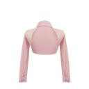 Meisjes ballet bolero met lange mouwen en korte snit, elastische viscose en elastaan, danstrui voor ballet en warming-up 1