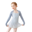 Meisjes ballet bolero met lange mouwen en korte snit, elastische viscose en elastaan, danstrui voor ballet en warming-up 6