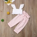 Meisjes crop top en broek L1321 2