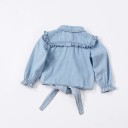 Meisjes denim blouse 1779 2