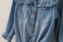 Meisjes denim blouse 1779 4
