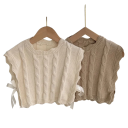 Meisjes gebreide vest Lente en herfst katoenen top zonder mouwen Modieus Koreaans meisjesvest in verschillende kleuren 3