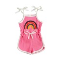 Meisjes jumpsuit met regenboog 4