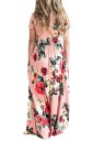Meisjes lange jurk met bloemen 1