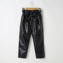 Meisjes leren broek T2455 4