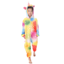 Meisjes regenboog eenhoorn jumpsuit 4