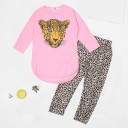 Meisjes sweatshirt en broek L1099 2