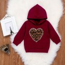 Meisjes sweatshirt en leren broek L1549 3