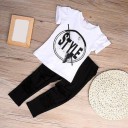 Meisjes T-shirt en broek L1178 1