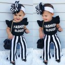 Meisjes T-shirt en broek L1271 2