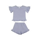 Meisjes T-shirt en short L1273 5