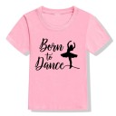 Meisjes T-shirt met ballerina 7