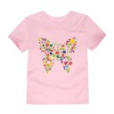 Meisjes T-shirt met vlinder J3290 10