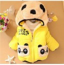 Meisjes winterjas met panda J2502 10