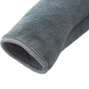 Meisjes winterjas met rits van pluche met capuchon en oren Warme katoen-polyester jas voor kinderen Huidige winterkleding voor koud weer 4