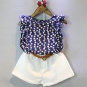Meisjes zomer set - Blauw 1