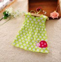 Meisjes zomerjurk met stippen J618 3