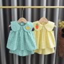 Meisjesblouse en short L1507 1