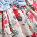 Meisjesjurk met bloemenrok J1283 7