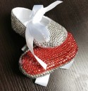 Meisjespantoffels met strass steentjes 1