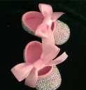 Meisjespantoffels met strass steentjes 5