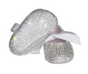 Meisjespantoffels met strass steentjes 1