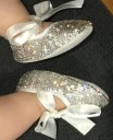 Meisjespantoffels met strass steentjes 3